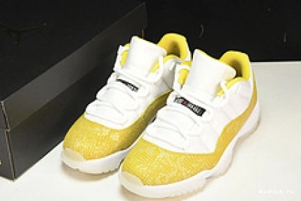 Low 11 Snakeskin” Air Jordan “Yellow 0803